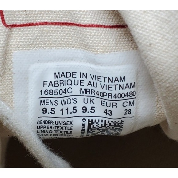 Converse‎ Chuck Taylor 70 Hi Shoes Mens 9.5 Light Brown Classic Retro Sneakers - Picture 12 of 13